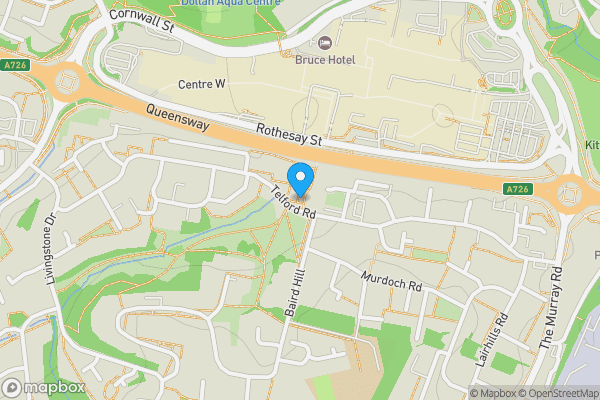 Map location for 104 Telford Road, East Kilbride, G75 0BX