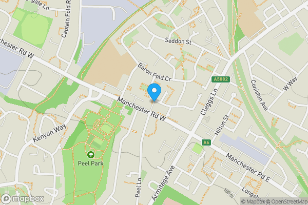 Map location for Baron Fold Road, Manchester, Lancashire, M38 9UN