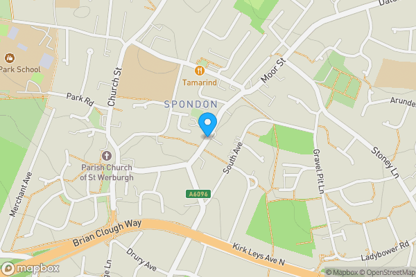 Map location for Sitwell Street, DERBY, Derbyshire, DE21 7FE