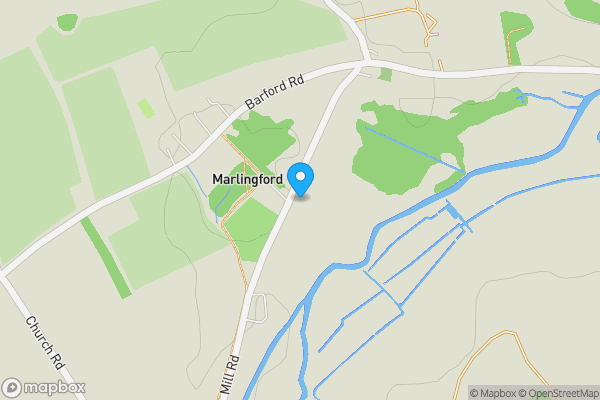 Map location for 2 Mill Road, Marlingford, Norwich, Norfolk NR9 5HL