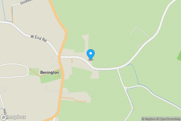 Map location for Village Hall, Boston, Lincolnshire, PE22 0BZ