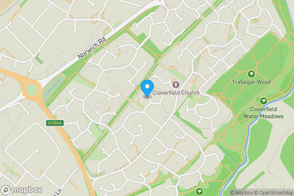 Map location for 16, Thyme Close, THETFORD, Norfolk, IP24 2YA