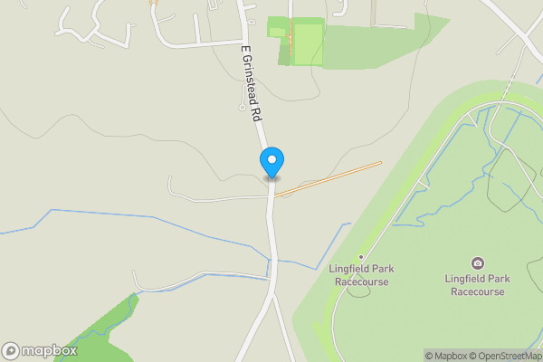 Map location for The White House East Grinstead Road, Lingfield, Surrey, RH7 6NE