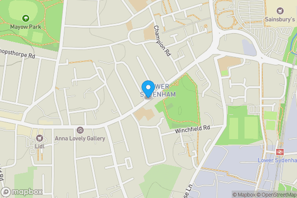 Se26 Postcode Sydenham Road, London, SE26 5EN