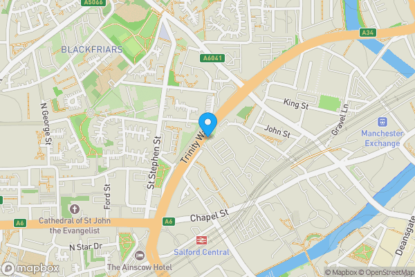 Map location for Flat 1607, City Heights, Salford, Manchester, M3
