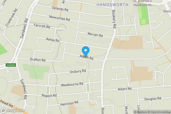 Map location for Albion House, Birmingham, West Midlands, B1 3BG