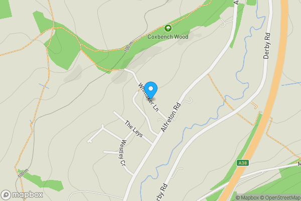 Map location for Building Plot at Whittaker Lane, Little Eaton, Derby DE21 5AT