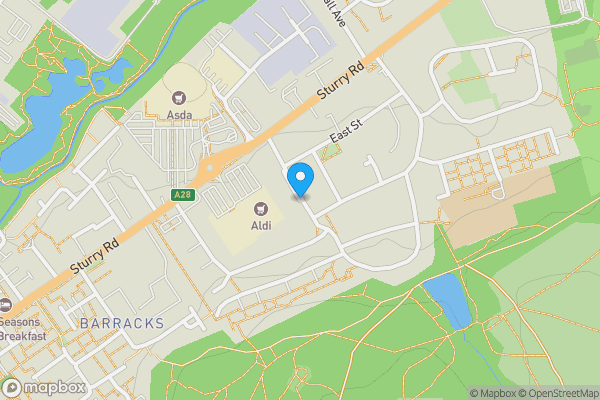 Map location for South Street, CANTERBURY, Kent, CT1 1EA