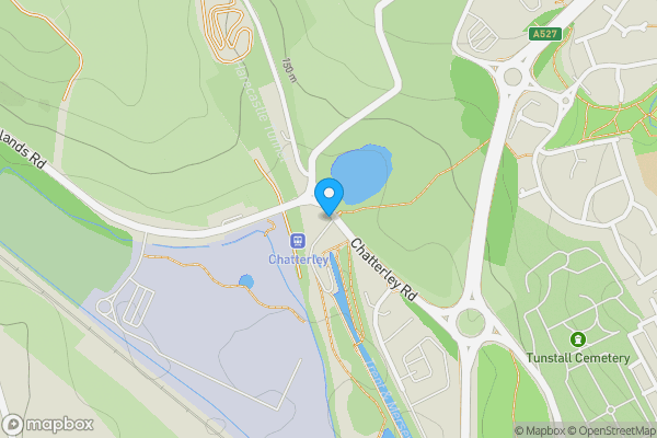 Map location for Chatterley Canal House, Chatterley Road, Stoke-On-Trent, Staffordshire ST6 4PX