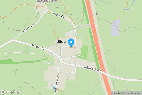 Map location for 22 The Horsepool, Lilbourne, Rugby, Northamptonshire CV23 0SU