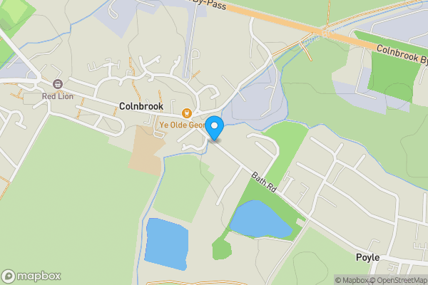 Map location for Freestone Yard, Park Street, Colnbrook, Slough, Berkshire, SL3 0HT