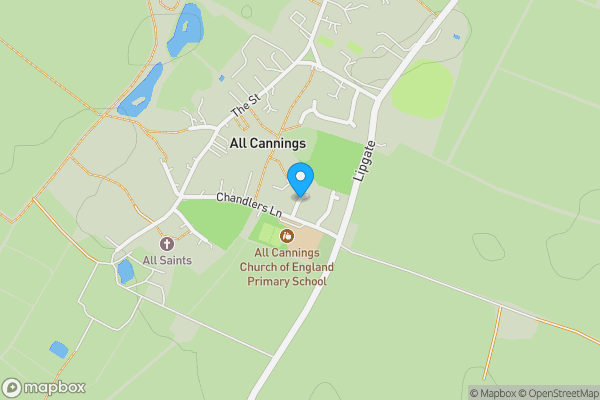 Map location for 6 Garages at, Tumlins, Devizes, All Cannings, SN10 3PQ