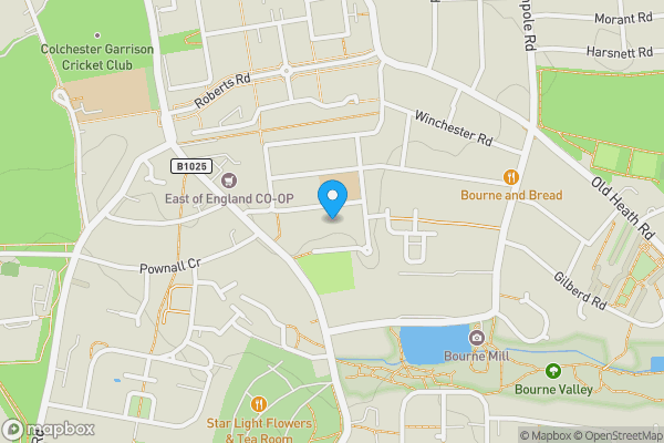 Map location for 39 Claudius Road, Colchester, CO2 7RR