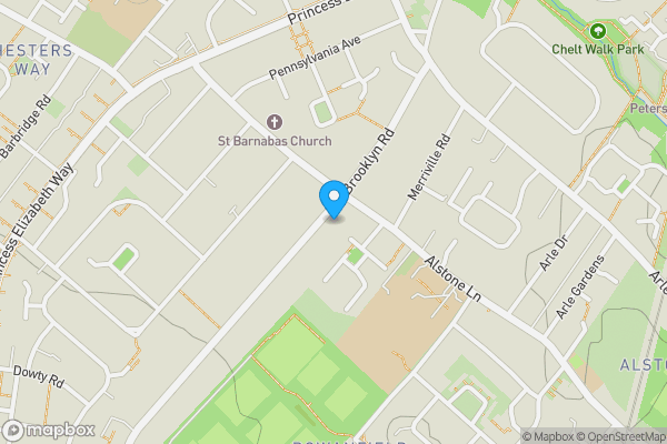 Map location for 179 Brooklyn Road, Cheltenham, GL51 8DX
