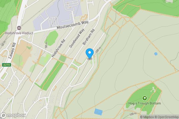 Map location for 24 Staplefield Drive, Brighton, BN2 4RL