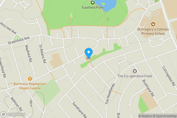 Map location for 270 Broadmead Avenue, Northampton, NN3 2RP