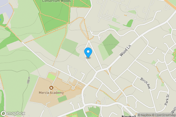Map location for Plot 3, Rose Lane Swadlincote, Derby DE11 0LN, Derby, DE11 0LN