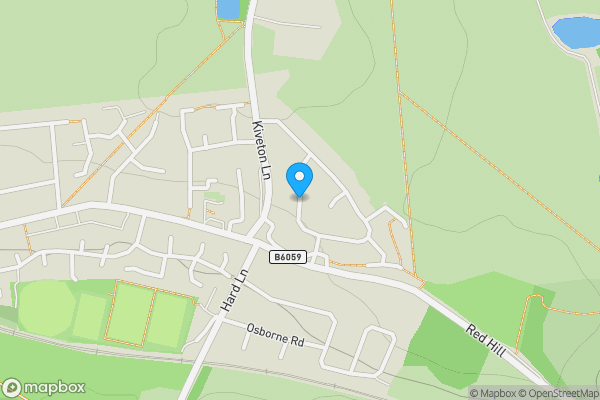 Map location for Danby Road, Kiveton Park, Sheffield, S26 6LU