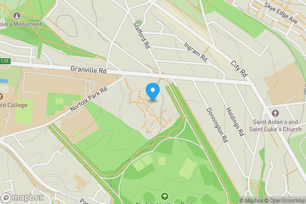 Map location for 32 Park Village 200 Norfolk Park Road, Sheffield, South Yorkshire, S2 2UA