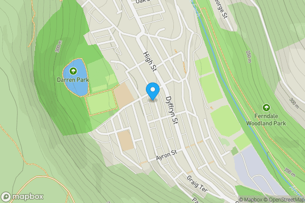 Map location for 34 Union Street, Ferndale, Mid Glamorgan, CF43 4HD