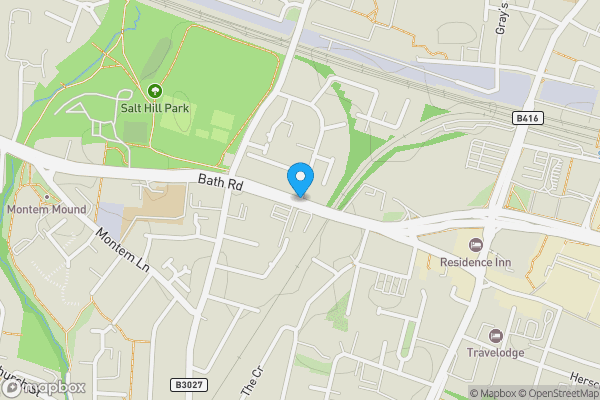 Map location for Flat 40 Centrika, Bath Road, Slough, Buckinghamshire, SL1 3SL