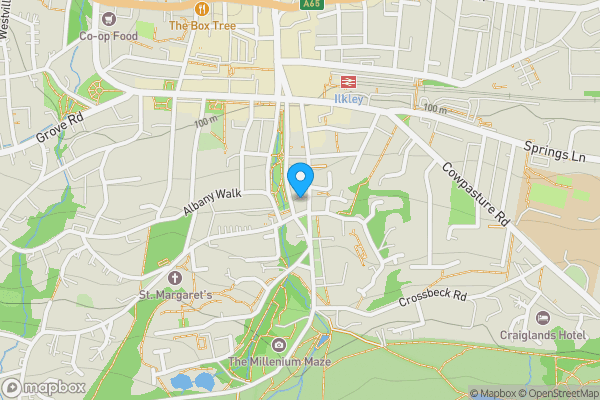 Map location for 15 Wells Court, Wells Promenade, Ilkley, West Yorkshire LS29 9LG