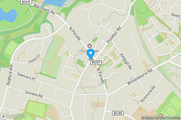 Rh12 3sl Postcode Land and Roadways On The East Side Of Trafalgar Road, Horsham, West ...