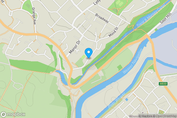 Map location for Church Road, Northwich, Cheshire, CW8 4JH