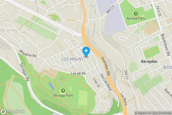 Map location for 30 Melrose Street, Halifax, West Yorkshire, HX3 5BZ