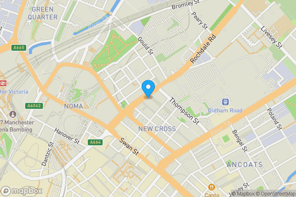 Map location for 50 Goulden Street, Greater Manchester, M4 5EJ