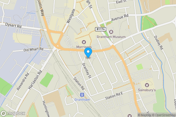 Map location for Norton Street, GRANTHAM, Lincolnshire, NG31 6BY