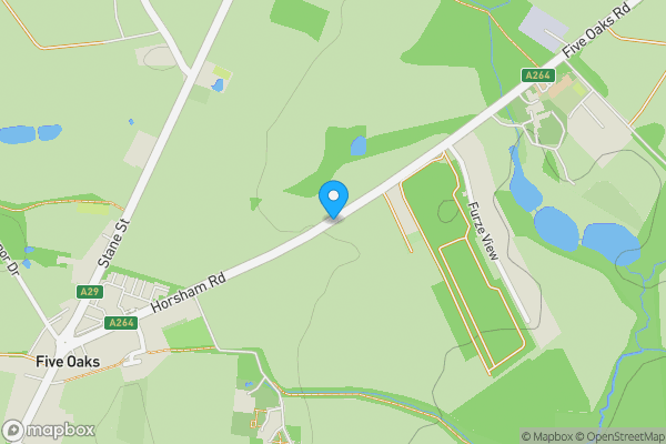 Map location for Cotlands Cottage, Horsham Road, Cowfold, Horsham, West Sussex, RH13 8AH