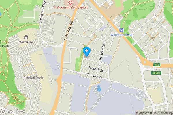 Map location for 84 Lowther Street, Stoke-on-Trent, ST1 5JF