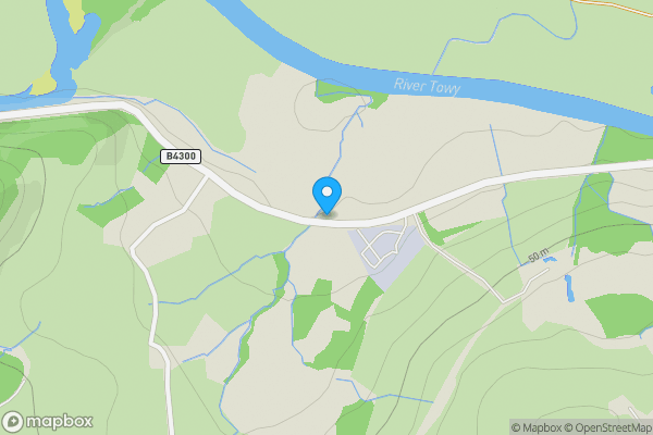Map location for Woodford, Llangunnor Road, Carmarthen, Dyfed, SA32 8AB