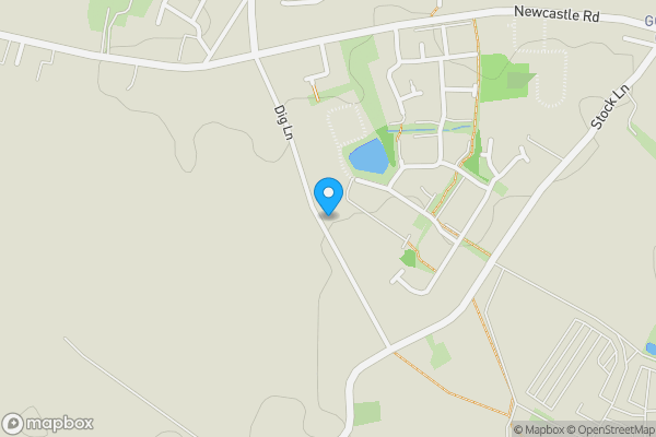 Map location for 59 Dig Lane Wybunbury, Nantwich, Cheshire, CW5 7EY