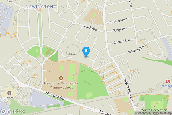 Map location for The Retreat, RAMSGATE, Kent, CT12 6ET