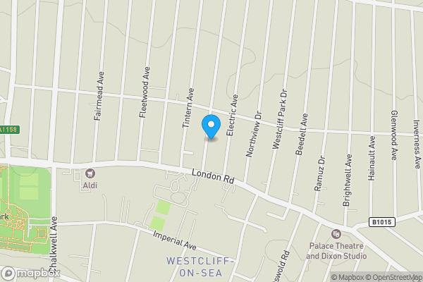 Map location for 18A Southview Drive, Westcliff-on-Sea, Essex, SS0 9PW