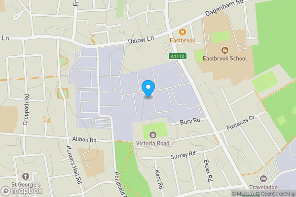 Map location for Unit D Sterling Industrial Estate, Rainham Road South, Dagenham, RM10 8TX