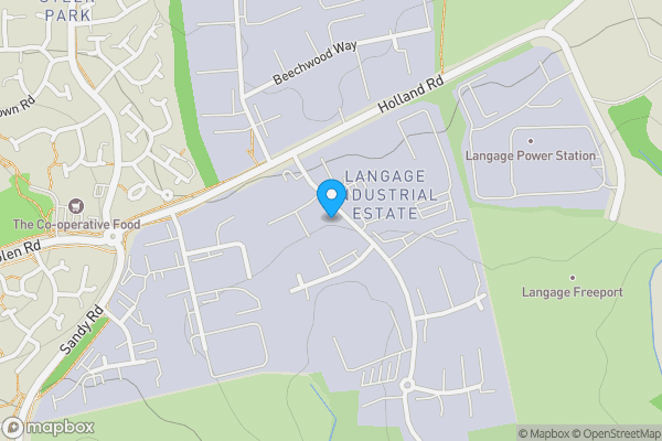 Map location for Holland House Unit 1, Langage Industrial Estate Plymouth Devon PL7 5ET