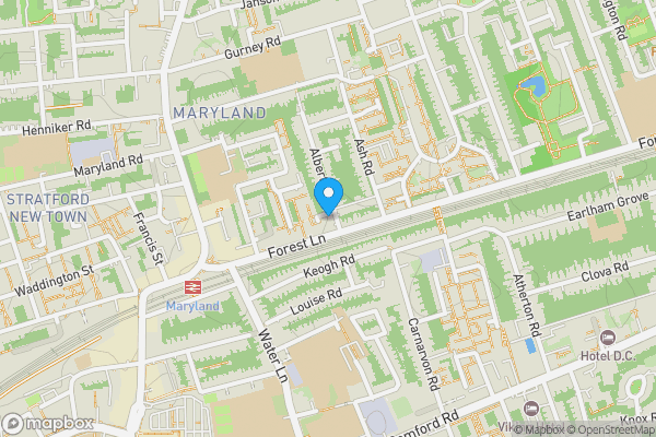Map location for Flat 2, Basle House, Albert Square, Stratford, London, E15 1HH