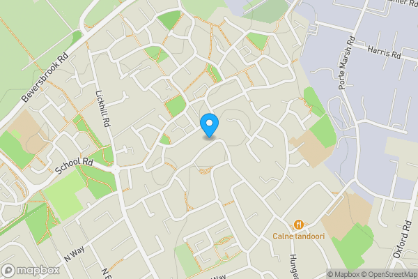 Map location for 59 Newcroft Road, Calne, SN11 9EH