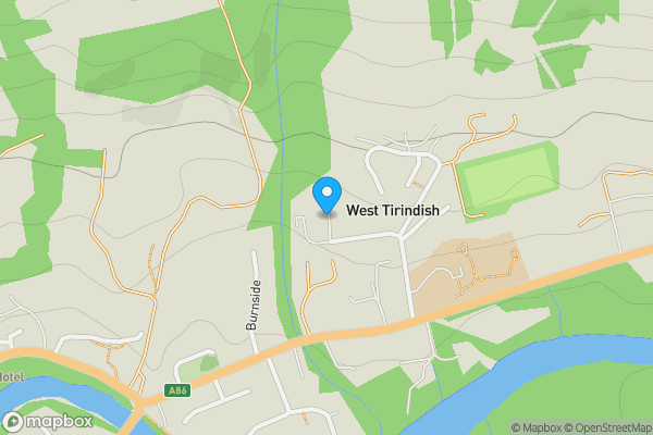 Map location for Land at Train Spotting, Spean Bridge, Fort William, PH34 4EX