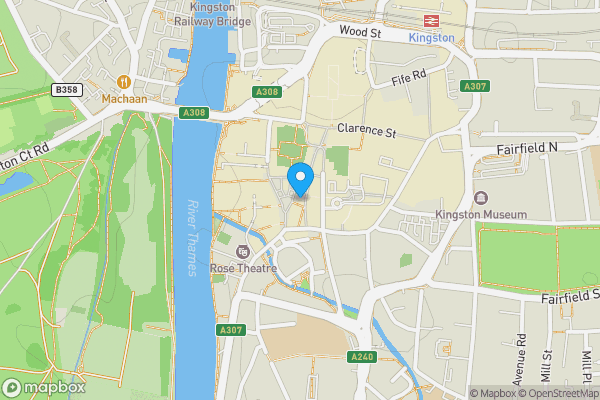 Map location for 31/31a Market Place Kingston-upon-Thames London KT1 1JH