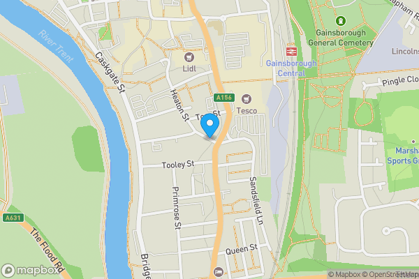 Map location for Southolme, Gainsborough, Lincolnshire, DN21 2EQ