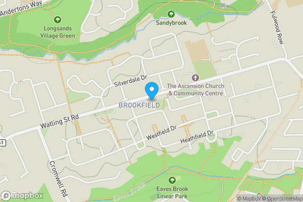 Map location for 427 Watling Street Road, Ribbleton, Preston, Lancashire PR2 6TY