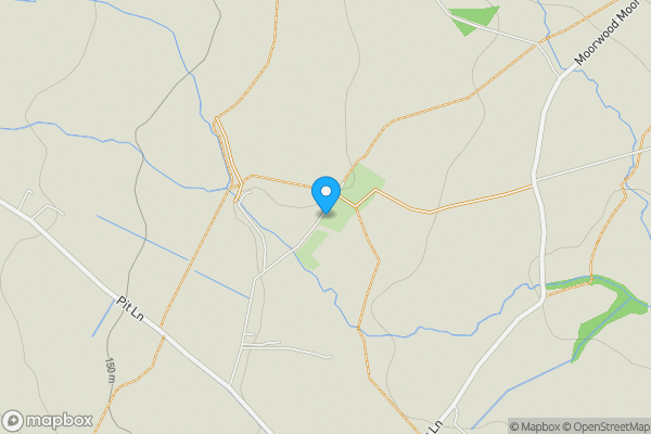 Map location for Dinnington Farm, Moorwood Moor, South Wingfield, DE55 7NW