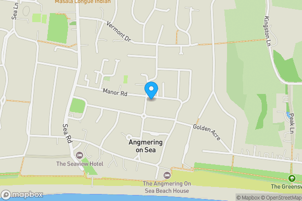 Map location for 30 Manor Road, East Preston, Littlehampton, West Sussex, BN16 1PY
