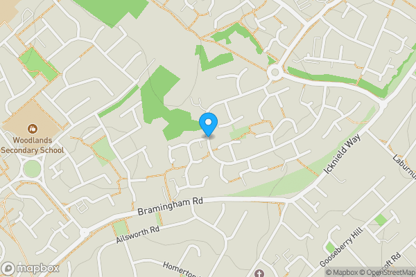 Map location for Leamington Road, Luton, Bedfordshire, LU3 3XQ