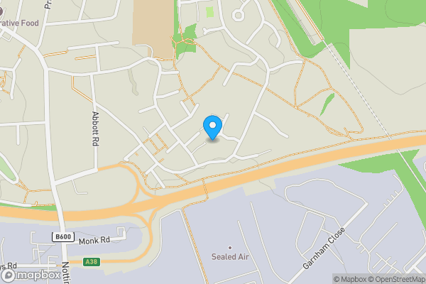 Map location for 30 Ash Court, Alfreton DE55 7QL