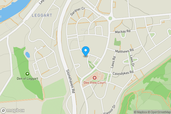 Map location for 146 Gardner Road, Aberdeen, AB12 5TL